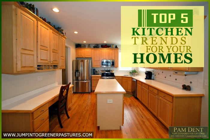 Top 5 Kitchen Trends for Homes for Sale in Charlottesville VA
