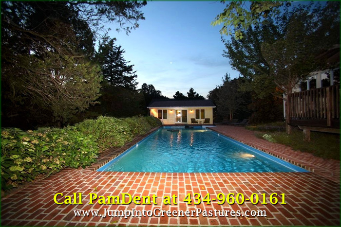 Home for Sale in Charlottesville VA - 2890 Pleasant View Ln - 028 Pool and Pool House