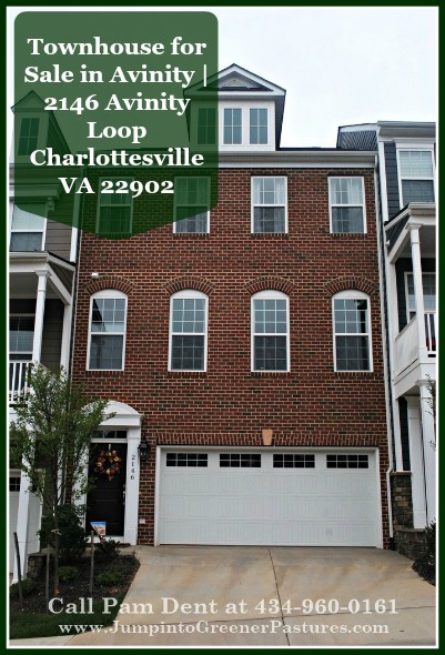 Enjoy the kind of top-notch lifestyle Charlottesville VA residents enjoy on a daily basis in this gorgeous townhouse for sale in Avinity.