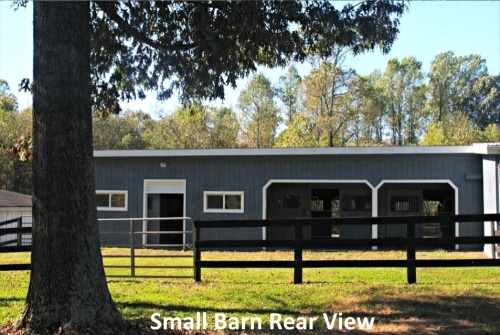 Small Barn Rear View
