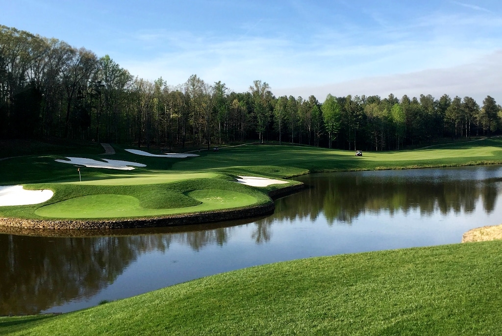 18th Green Spring Creek Golf Course